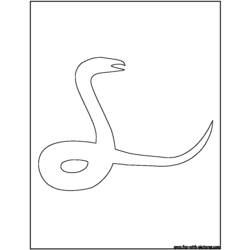Malvorlage: Schlange (Tiere) #14531 - Kostenlose Malvorlagen zum Ausdrucken