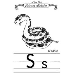 Malvorlage: Schlange (Tiere) #14532 - Kostenlose Malvorlagen zum Ausdrucken