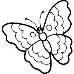 Malvorlage: Schmetterling (Tiere) #15681 - Kostenlose Malvorlagen zum Ausdrucken