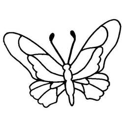 Malvorlage: Schmetterling (Tiere) #15683 - Kostenlose Malvorlagen zum Ausdrucken