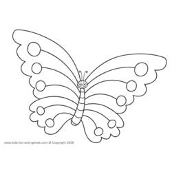 Malvorlage: Schmetterling (Tiere) #15717 - Kostenlose Malvorlagen zum Ausdrucken