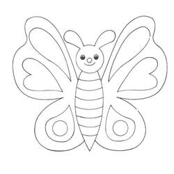 Malvorlage: Schmetterling (Tiere) #15727 - Kostenlose Malvorlagen zum Ausdrucken