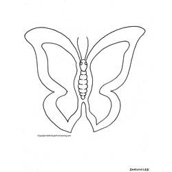 Malvorlage: Schmetterling (Tiere) #15772 - Kostenlose Malvorlagen zum Ausdrucken