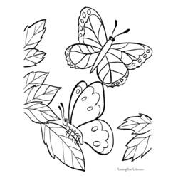 Malvorlage: Schmetterling (Tiere) #15792 - Kostenlose Malvorlagen zum Ausdrucken