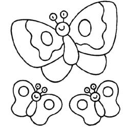 Malvorlage: Schmetterling (Tiere) #15800 - Kostenlose Malvorlagen zum Ausdrucken