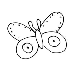 Malvorlage: Schmetterling (Tiere) #15817 - Kostenlose Malvorlagen zum Ausdrucken