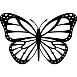 Malvorlage: Schmetterling (Tiere) #15834 - Kostenlose Malvorlagen zum Ausdrucken