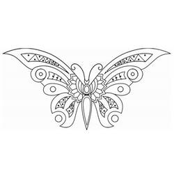 Malvorlage: Schmetterling (Tiere) #15851 - Kostenlose Malvorlagen zum Ausdrucken