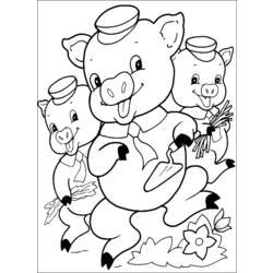 Malvorlage: Schwein (Tiere) #3782 - Kostenlose Malvorlagen zum Ausdrucken