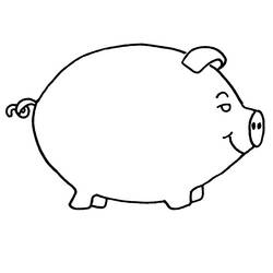 Malvorlage: Schweinefleisch (Tiere) #17654 - Kostenlose Malvorlagen zum Ausdrucken