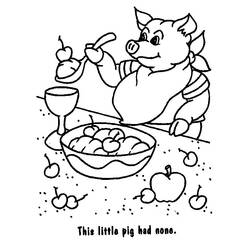 Malvorlage: Schweinefleisch (Tiere) #17789 - Kostenlose Malvorlagen zum Ausdrucken