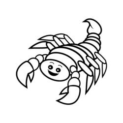 Malvorlage: Skorpion (Tiere) #14550 - Kostenlose Malvorlagen zum Ausdrucken