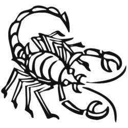 Malvorlage: Skorpion (Tiere) #14555 - Kostenlose Malvorlagen zum Ausdrucken