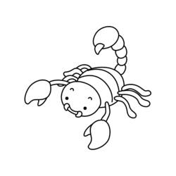 Malvorlage: Skorpion (Tiere) #14564 - Kostenlose Malvorlagen zum Ausdrucken