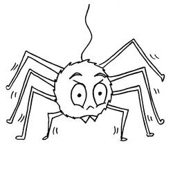 Malvorlage: Spinne (Tiere) #585 - Kostenlose Malvorlagen zum Ausdrucken