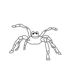Malvorlage: Spinne (Tiere) #611 - Kostenlose Malvorlagen zum Ausdrucken