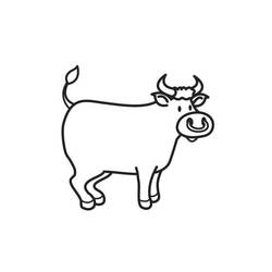 Malvorlage: Stier (Tiere) #13807 - Kostenlose Malvorlagen zum Ausdrucken