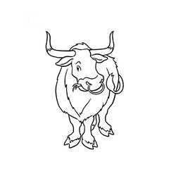 Malvorlage: Stier (Tiere) #13827 - Kostenlose Malvorlagen zum Ausdrucken