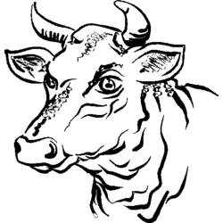 Malvorlage: Stier (Tiere) #13845 - Kostenlose Malvorlagen zum Ausdrucken
