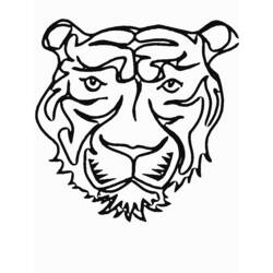 Malvorlage: Tiger (Tiere) #13628 - Kostenlose Malvorlagen zum Ausdrucken
