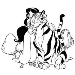 Malvorlage: Tiger (Tiere) #13640 - Kostenlose Malvorlagen zum Ausdrucken