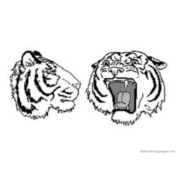 Malvorlage: Tiger (Tiere) #13697 - Kostenlose Malvorlagen zum Ausdrucken