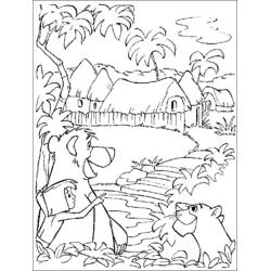Malvorlage: Wilde / Dschungeltiere (Tiere) #21191 - Kostenlose Malvorlagen zum Ausdrucken