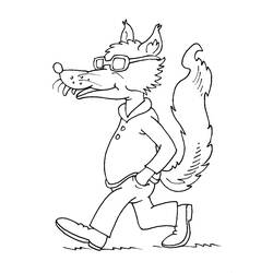 Malvorlage: Wolf (Tiere) #10467 - Kostenlose Malvorlagen zum Ausdrucken