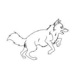 Malvorlage: Wolf (Tiere) #10472 - Kostenlose Malvorlagen zum Ausdrucken