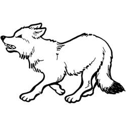 Malvorlage: Wolf (Tiere) #10475 - Kostenlose Malvorlagen zum Ausdrucken