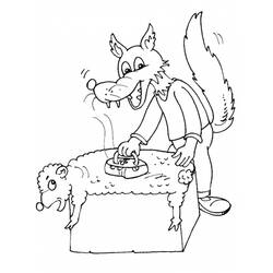 Malvorlage: Wolf (Tiere) #10476 - Kostenlose Malvorlagen zum Ausdrucken