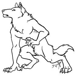 Malvorlage: Wolf (Tiere) #10570 - Kostenlose Malvorlagen zum Ausdrucken