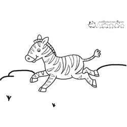 Malvorlage: Zebra (Tiere) #12959 - Kostenlose Malvorlagen zum Ausdrucken
