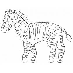 Malvorlage: Zebra (Tiere) #12988 - Kostenlose Malvorlagen zum Ausdrucken