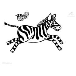 Malvorlage: Zebra (Tiere) #13003 - Kostenlose Malvorlagen zum Ausdrucken