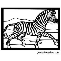 Malvorlage: Zebra (Tiere) #13052 - Kostenlose Malvorlagen zum Ausdrucken