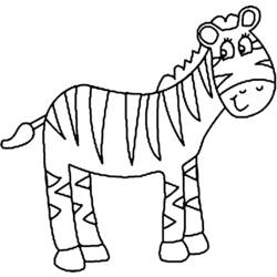 Malvorlage: Zebra (Tiere) #13093 - Kostenlose Malvorlagen zum Ausdrucken