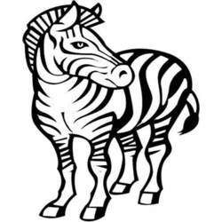 Malvorlage: Zebra (Tiere) #13123 - Kostenlose Malvorlagen zum Ausdrucken