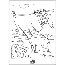 Malvorlage: Ziege (Tiere) #2470 - Kostenlose Malvorlagen zum Ausdrucken
