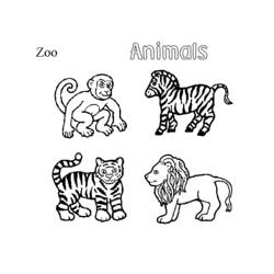 Malvorlage: Zoo (Tiere) #12695 - Kostenlose Malvorlagen zum Ausdrucken