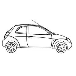 Malvorlage: Auto / Automobil (Transport) #146447 - Kostenlose Malvorlagen zum Ausdrucken