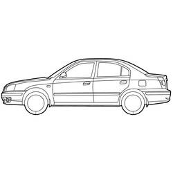 Malvorlage: Auto / Automobil (Transport) #146634 - Kostenlose Malvorlagen zum Ausdrucken