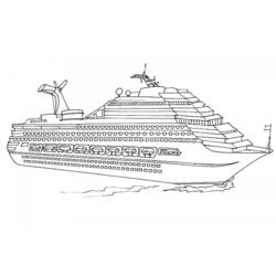 Malvorlage: Boot Schiff (Transport) #137444 - Kostenlose Malvorlagen zum Ausdrucken