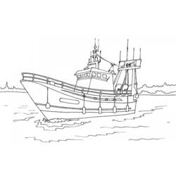 Malvorlage: Boot Schiff (Transport) #137483 - Kostenlose Malvorlagen zum Ausdrucken