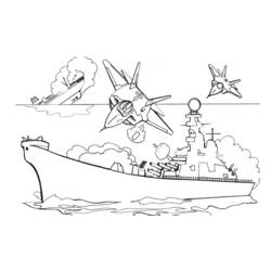 Malvorlage: Boot Schiff (Transport) #137492 - Kostenlose Malvorlagen zum Ausdrucken