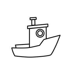 Malvorlage: Boot Schiff (Transport) #137494 - Kostenlose Malvorlagen zum Ausdrucken