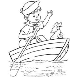 Malvorlage: Boot Schiff (Transport) #137517 - Kostenlose Malvorlagen zum Ausdrucken