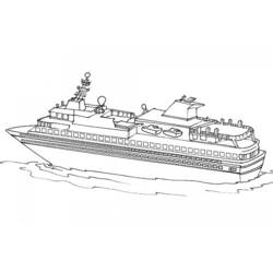 Malvorlage: Boot Schiff (Transport) #137544 - Kostenlose Malvorlagen zum Ausdrucken