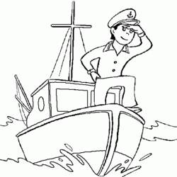 Malvorlage: Boot Schiff (Transport) #137565 - Kostenlose Malvorlagen zum Ausdrucken