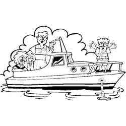 Malvorlage: Boot Schiff (Transport) #137589 - Kostenlose Malvorlagen zum Ausdrucken
